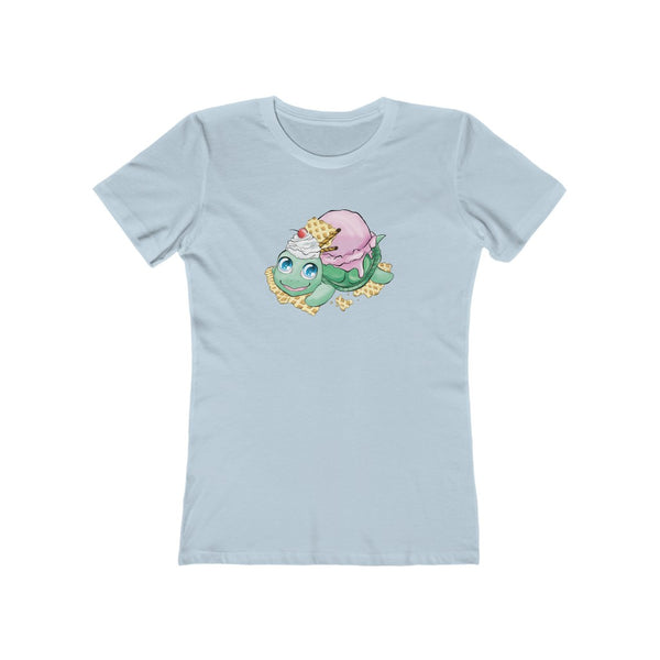 Ice Cream Turtle Women's Boyfriend Tee