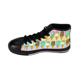 Double Scoop Ice Cream Cones Women's High-top Sneakers