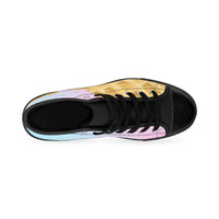 Dripping Ice Cream Cone Women's High-top Sneakers