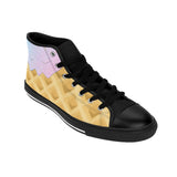 Dripping Ice Cream Cone Women's High-top Sneakers