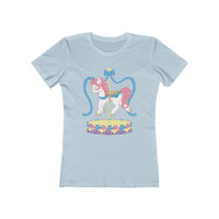 Carousel Unicorn Women's Boyfriend Tee