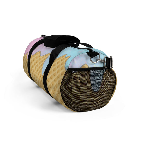 Dripping Ice Cream Cone Duffle Bag