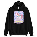 Carousel Unicorn Unisex Hoodie