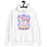 Carousel Unicorn Unisex Hoodie