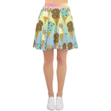 Double Scoop Ice Cream Cones Skater Skirt