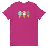 Double Scoop Ice Cream Cones Unisex T-Shirt