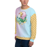 Ice Cream Turtle Unisex Sweatshirt