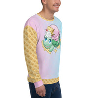 Ice Cream Turtle Unisex Sweatshirt