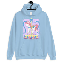 Carousel Unicorn Unisex Hoodie